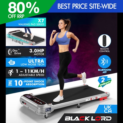 Black lord 1 treadmill - black, 4-in-1