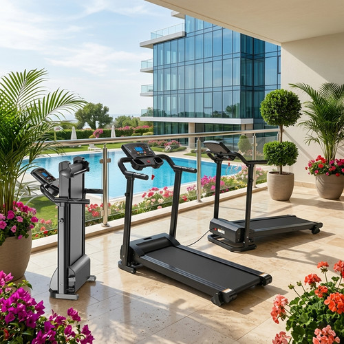 Treadmill with incline - with, 9%