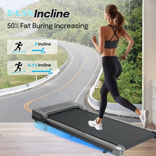 Walking pad with - incline,, 8-12