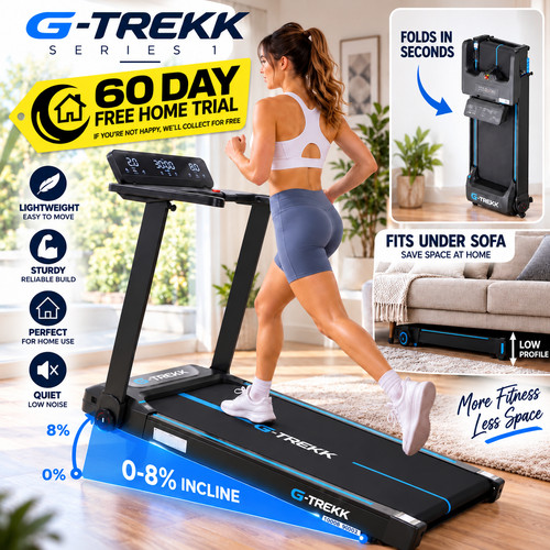 Trekk treadmill 5hp - treadmill, 180kg