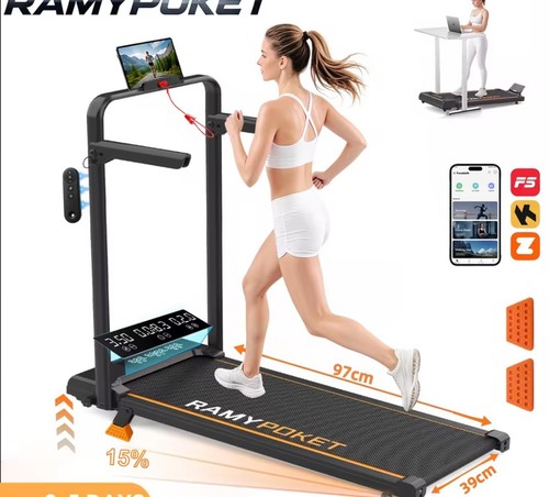 Foldable treadmill walking pad - foldable,