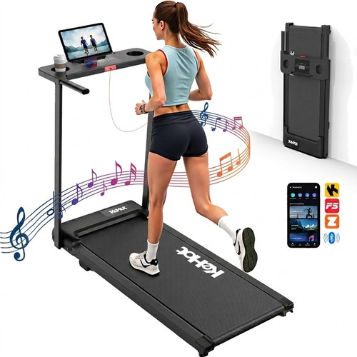 Home treadmill with armrests - with,