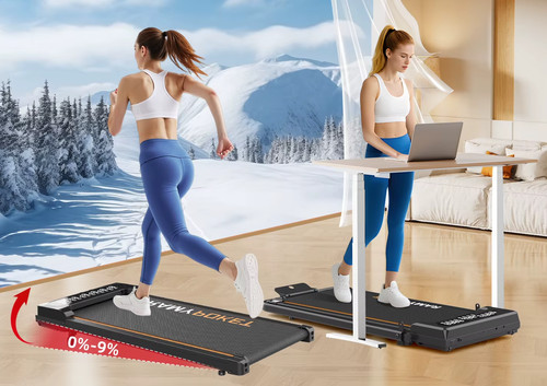Foldable walking pad treadmill - foldable,