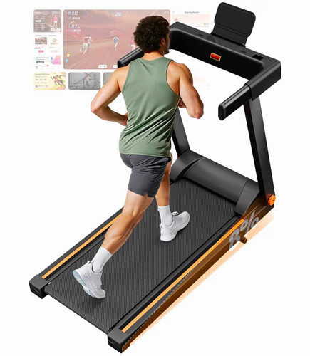 Folding treadmill for - for, home