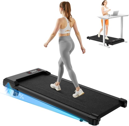 Walking pad treadmill - walking, with